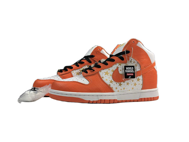 nike dunk high S*p*e orange 307385-181