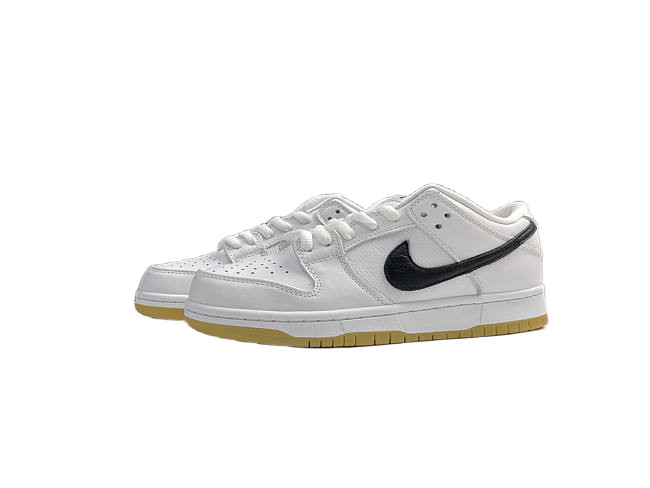 Nike SB Dunk Low Orange Label White Black CD2563-100