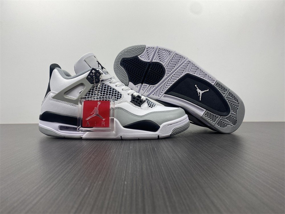 Air Jordan 4 Retro Lightning 2021 White Black Dark Grey CT8527-021
