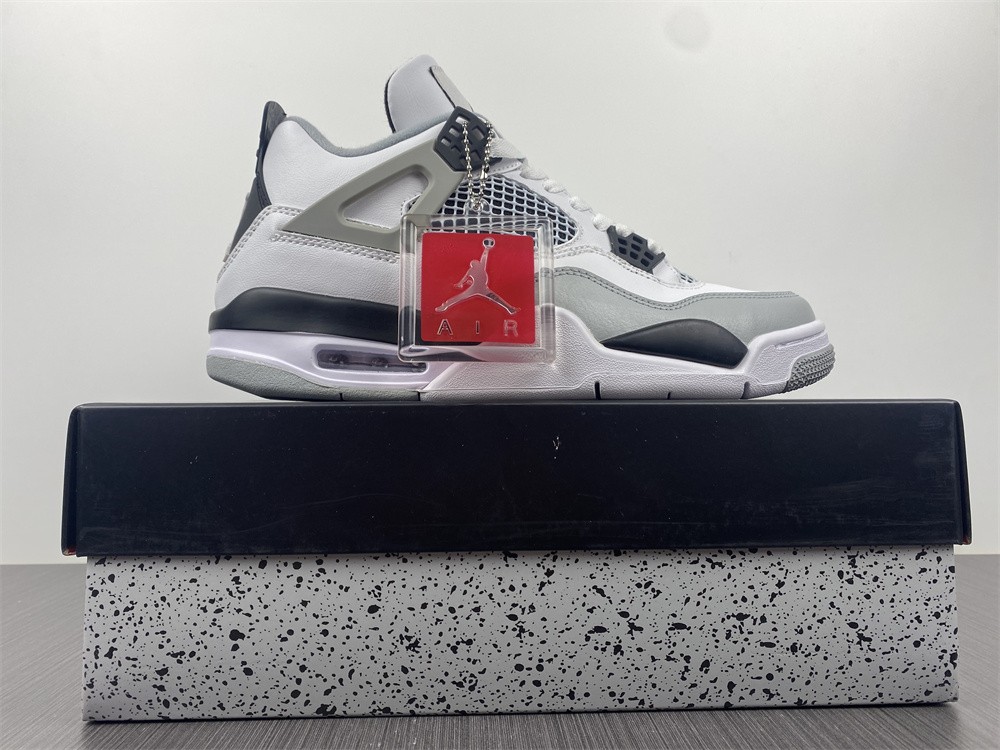 Air Jordan 4 Retro Lightning 2021 White Black Dark Grey CT8527-021
