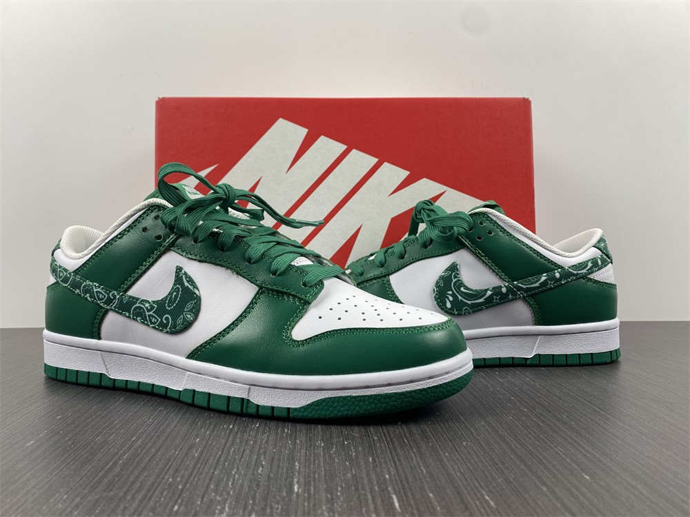 Nike Dunk Low Essential Paisley Pack Green (W)  DH4401-102