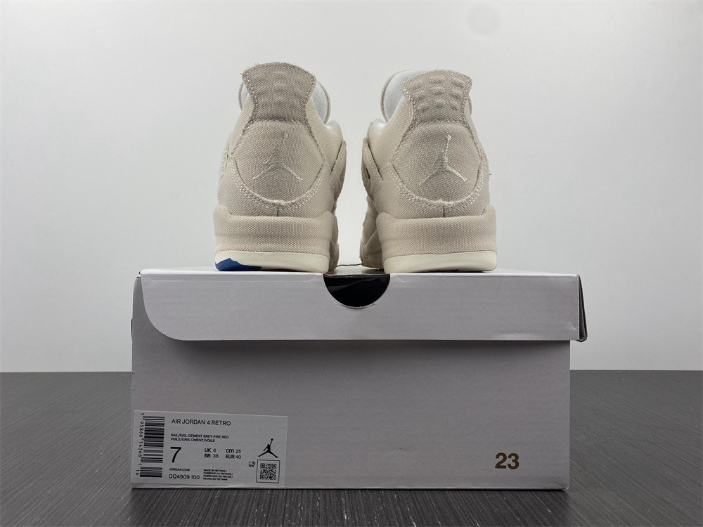 Jordan 4 Retro Blank Canvas  DQ4909-100