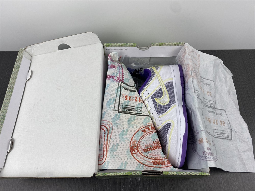 Nike Dunk Low Union Passport Pack Court Purple  DJ9649-500