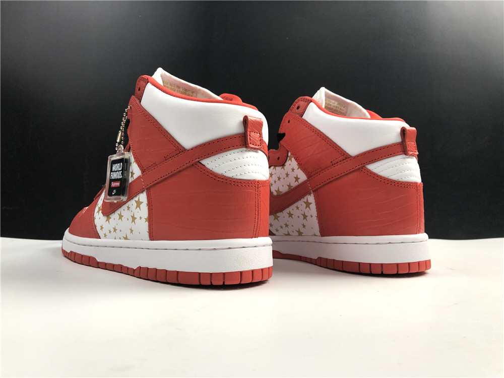 nike dunk high pro sb S*p*e red stars 307385-161