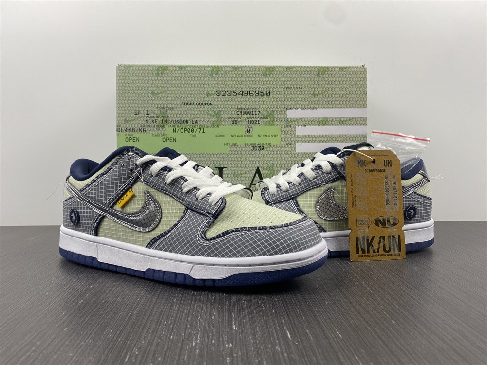 Nike Dunk Low Union Passport Pack Pistachio  DJ9649-401