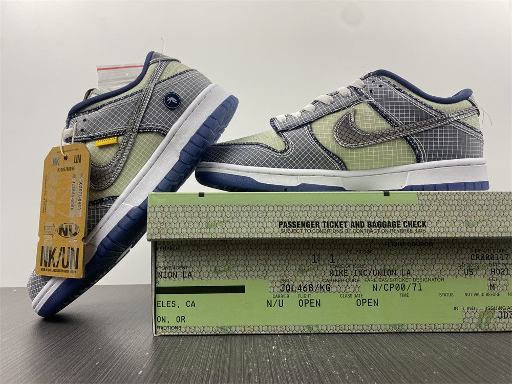 Nike Dunk Low Union Passport Pack Pistachio  DJ9649-401