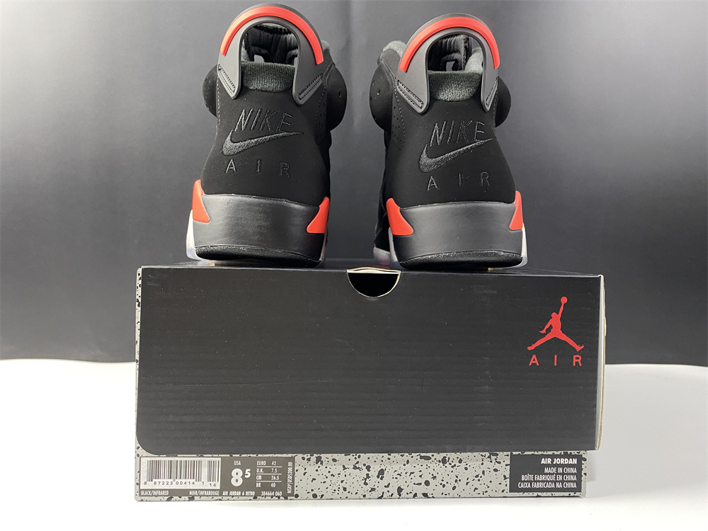 Jordan 6 Retro Black Infrared (2019) 384664-060