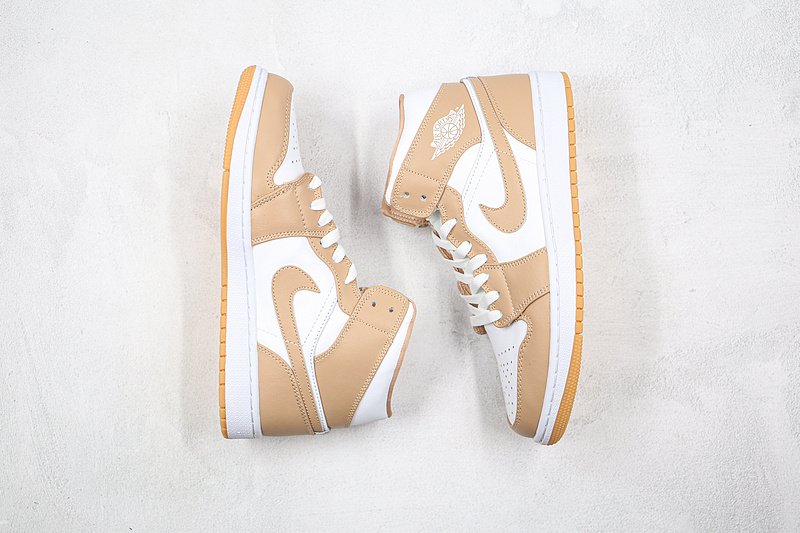 Jordan 1 Mid Tan Gum  554724-271