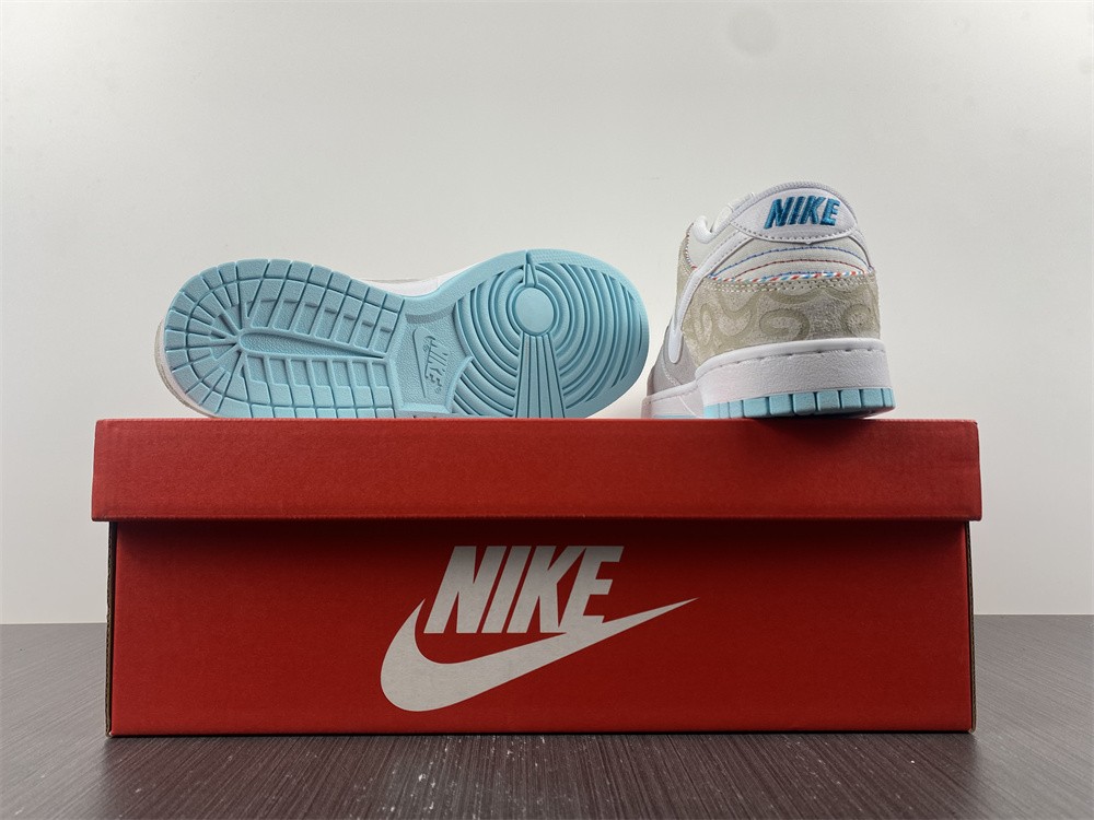 Nike Dunk Low SE Barber Shop Grey DH7614-500