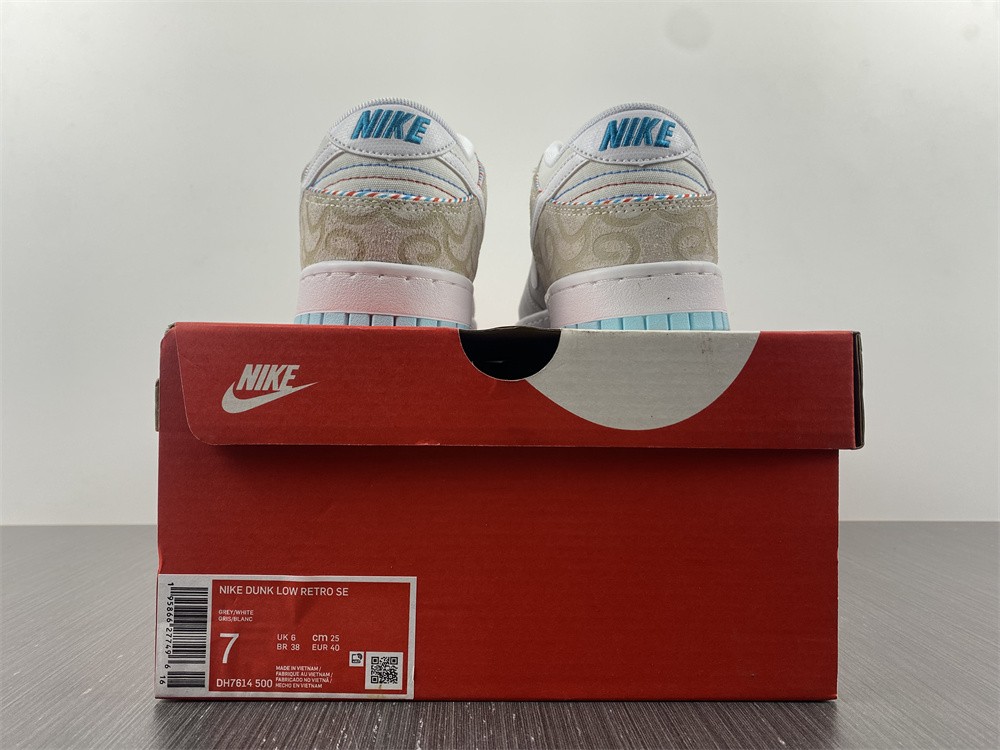 Nike Dunk Low SE Barber Shop Grey DH7614-500