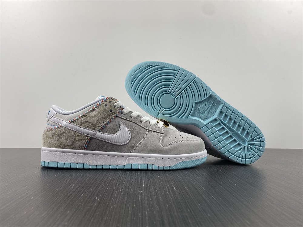 Nike Dunk Low SE Barber Shop Grey DH7614-500