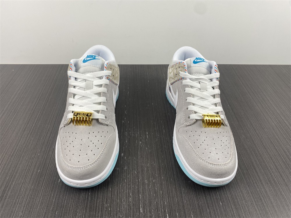 Nike Dunk Low SE Barber Shop Grey DH7614-500
