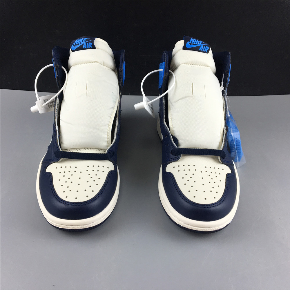 Jordan 1 Retro High Obsidian UNC 555088-140