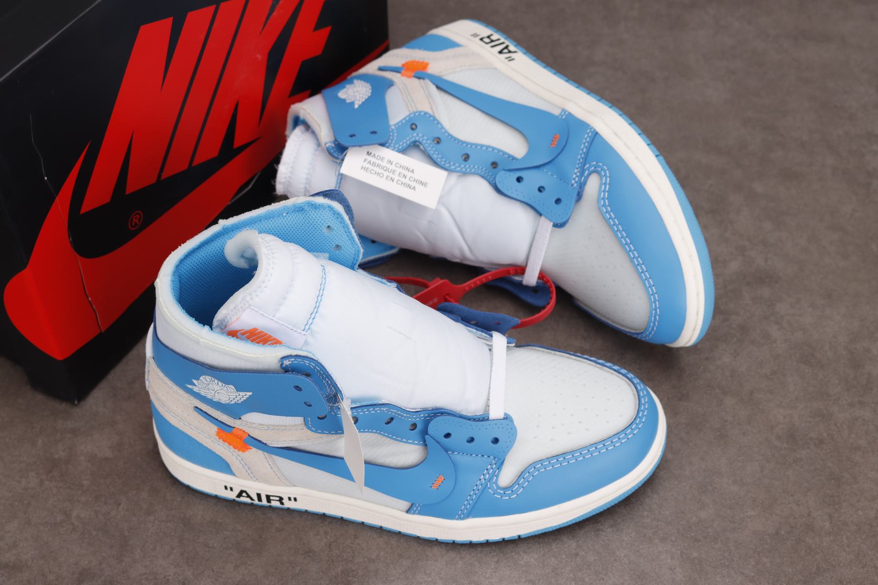 Jordan 1 Retro High Off-White University Blue AQ0818-148