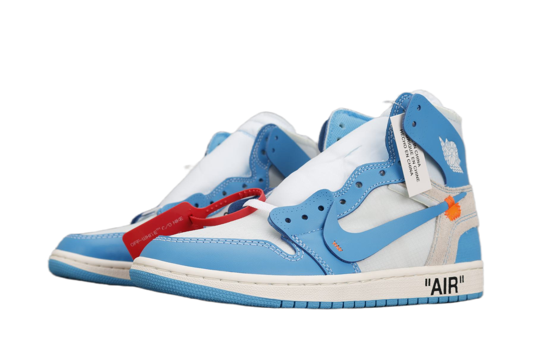 Jordan 1 Retro High Off-White University Blue AQ0818-148