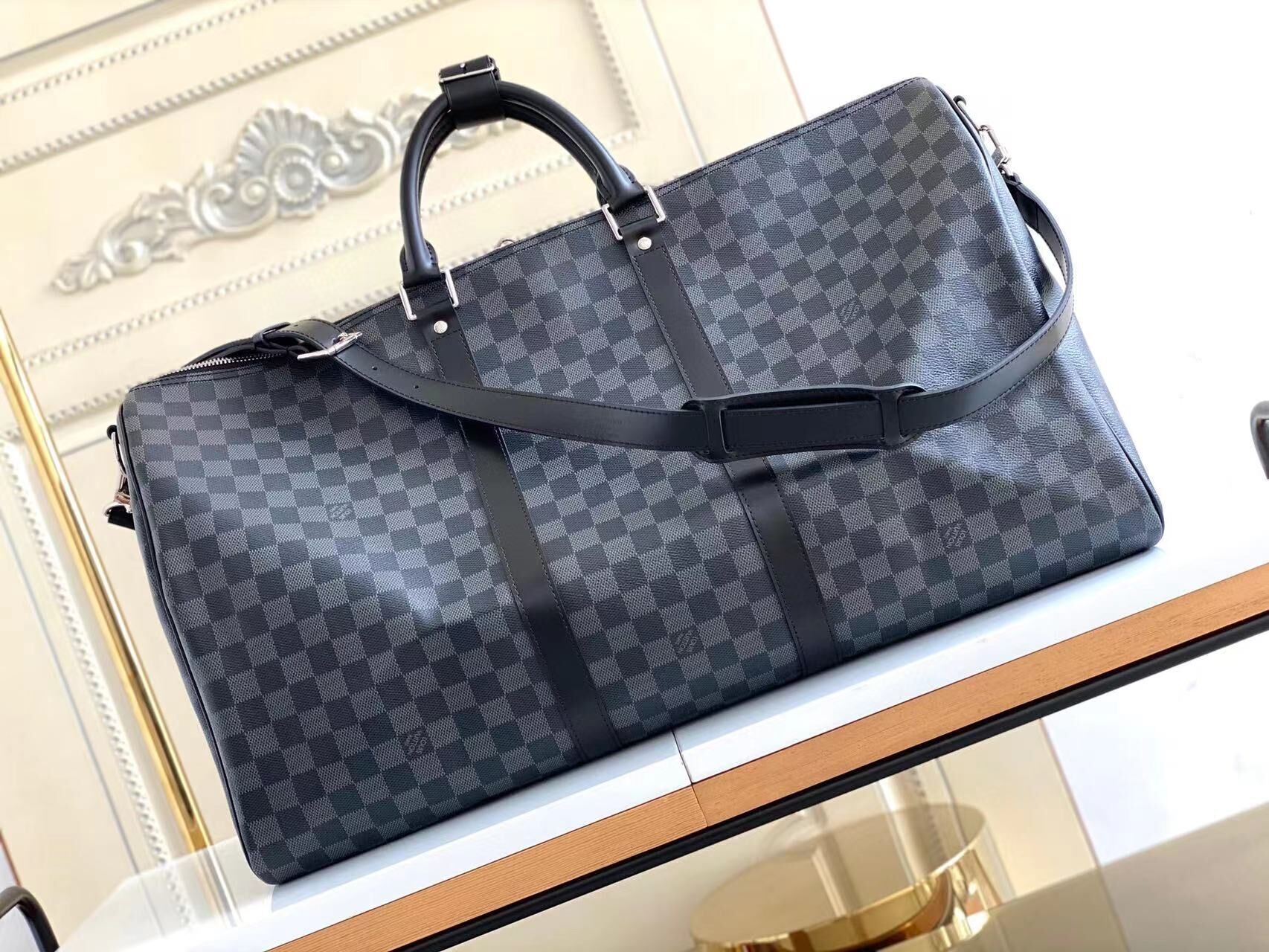 L0u1s Vu1tton Keepall Bandouliere 55CM 2022052501