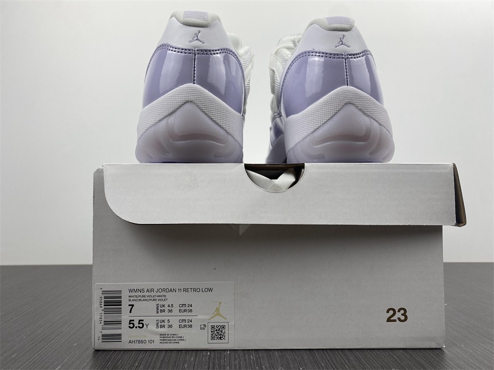 Jordan 11 Retro Low Pure Violet (W) AH7860-101