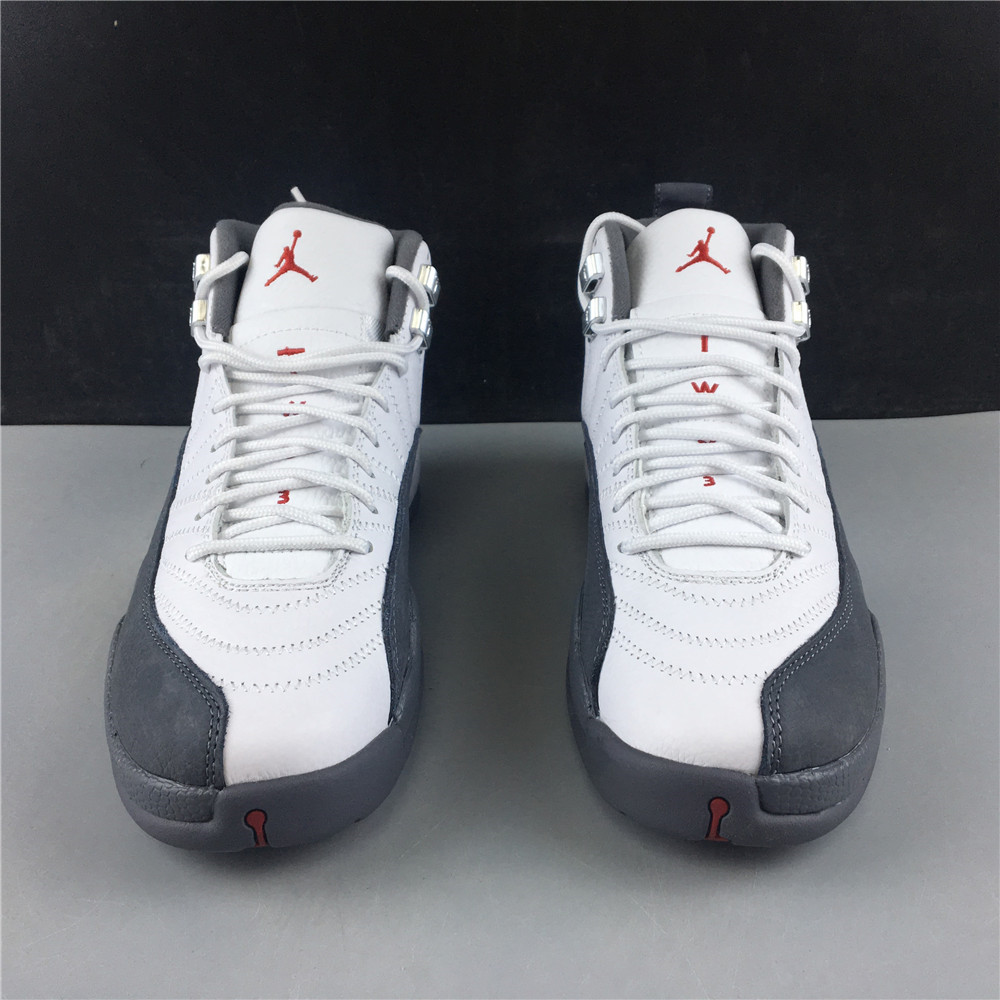 Jordan 12 Retro White Dark Grey 130690-160