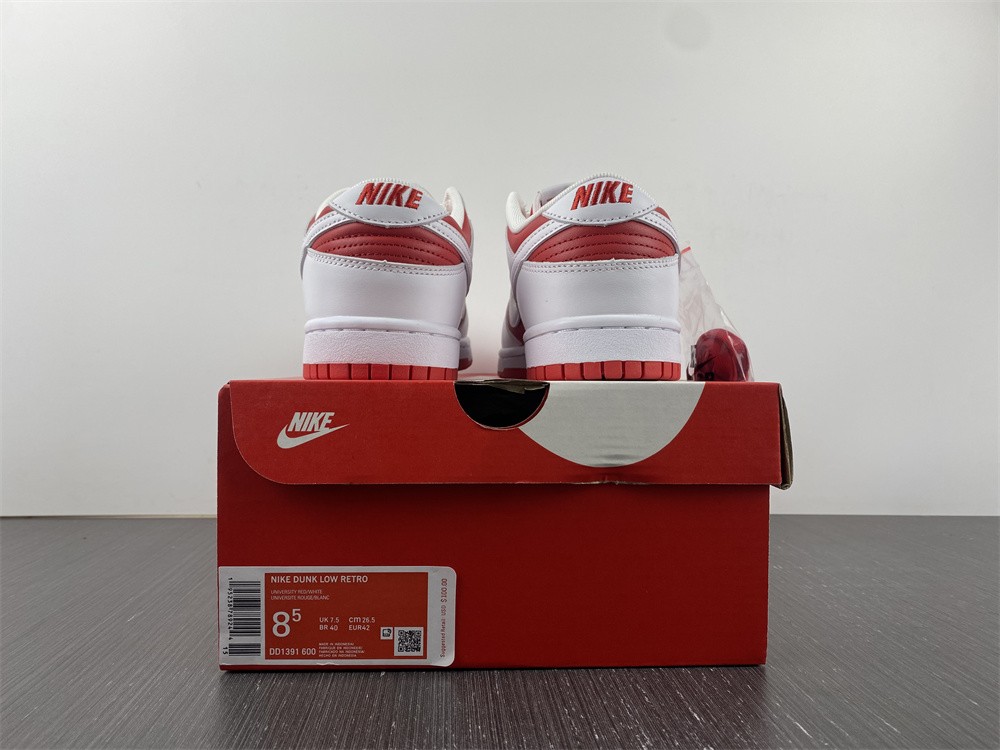 Nike Dunk Low Championship Red  DD1391-600