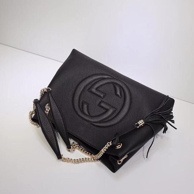 Gvcc1 Soho leather shoulder bag 38x27x14cm 2022602501