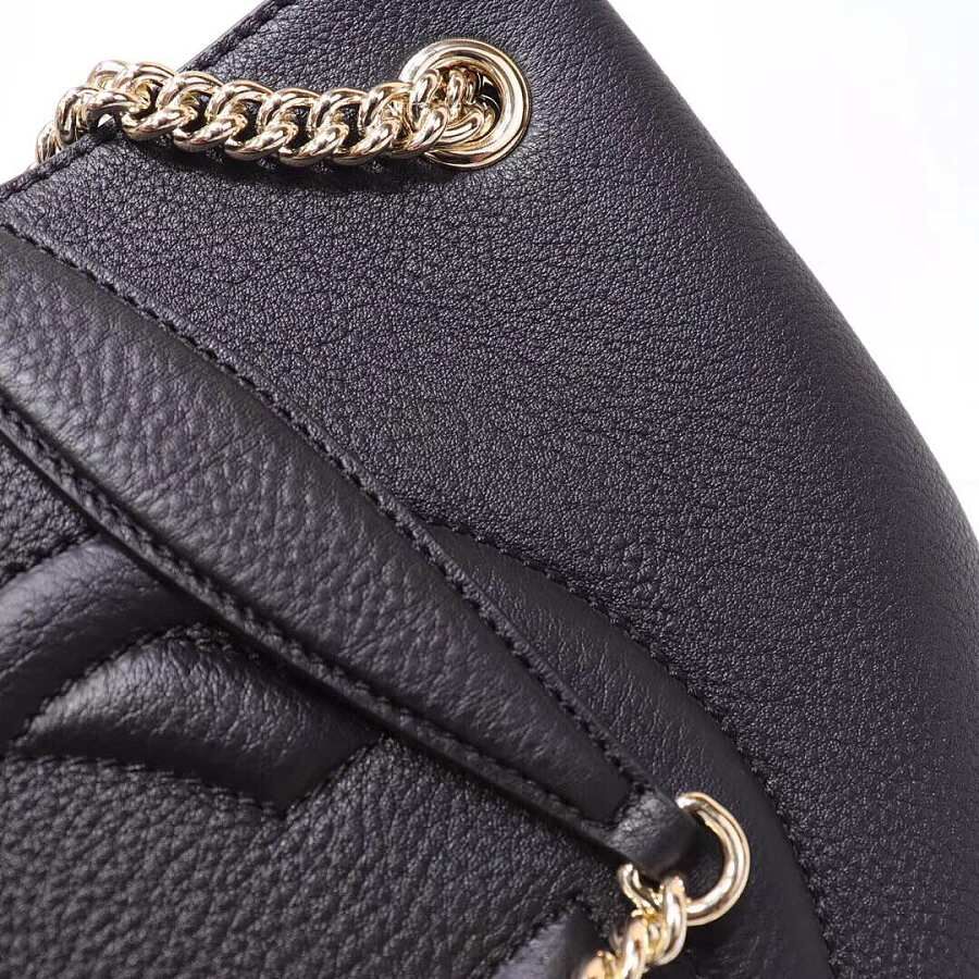 Gvcc1 Soho leather shoulder bag 38x27x14cm 2022602501