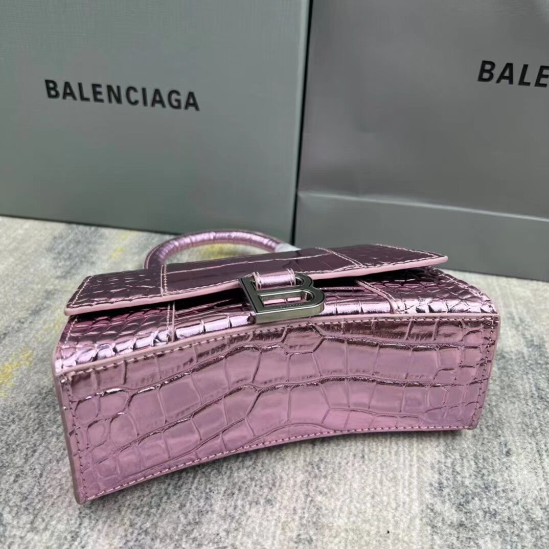 Ba1enc1aga Hourglass Top Handle Bag 19CM