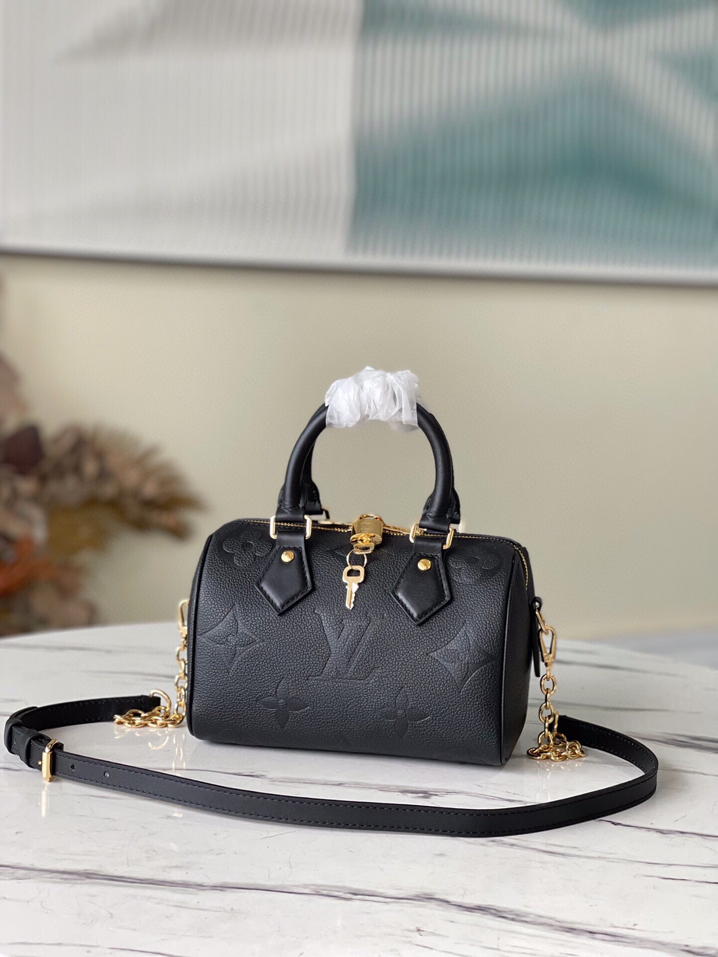 1V SPEEDY BANDOULIERE 20 BAG M58953 SIZE: 20.5X13.5X12CM