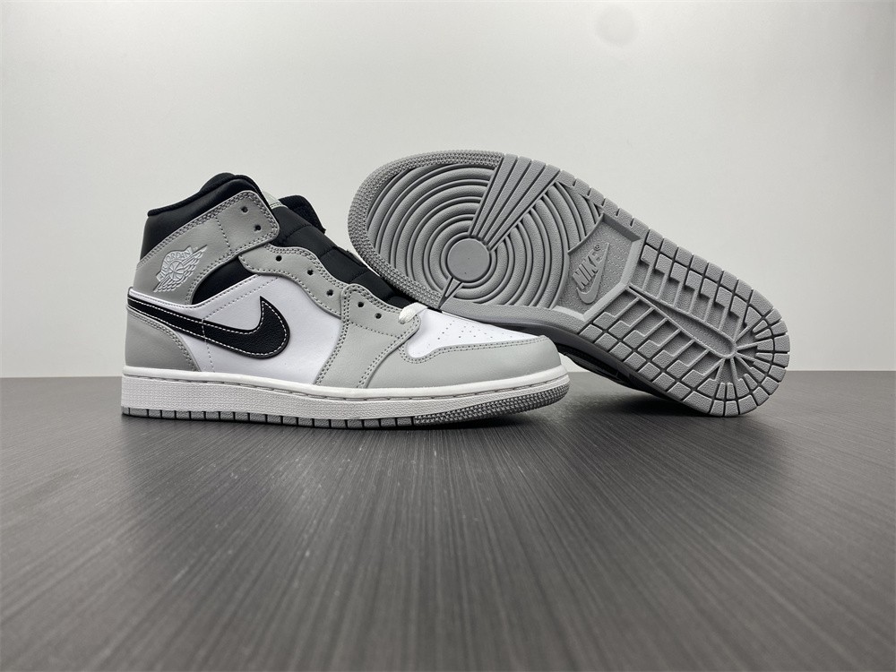Jordan 1 Mid Light Smoke Grey Anthracite  554724-078
