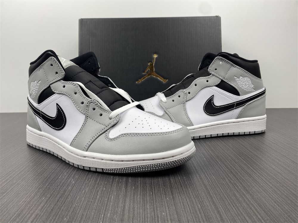 Jordan 1 Mid Light Smoke Grey Anthracite  554724-078
