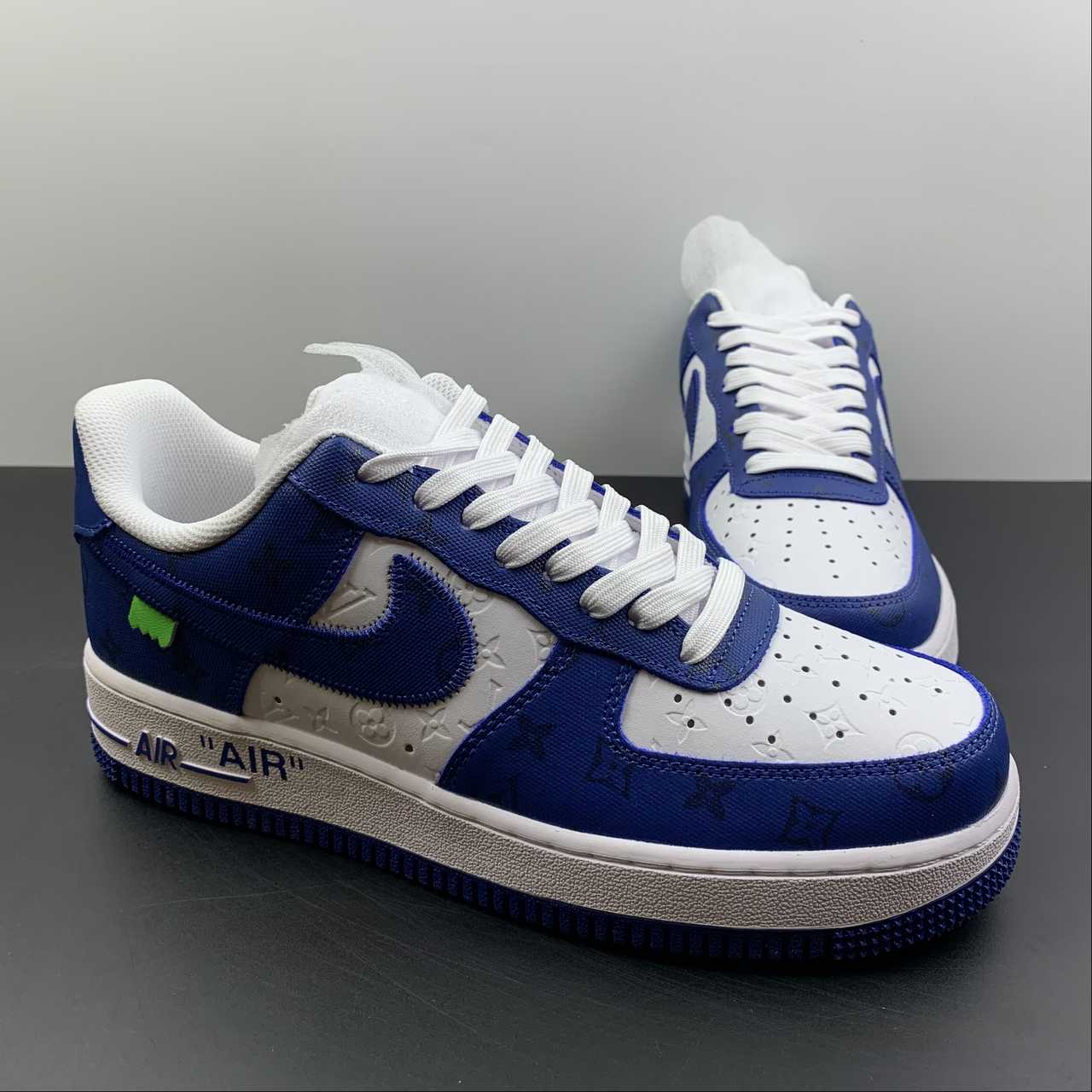 L0u1s Vu1tton Nike Air Force 1 Low By Virgil Abloh White Royal