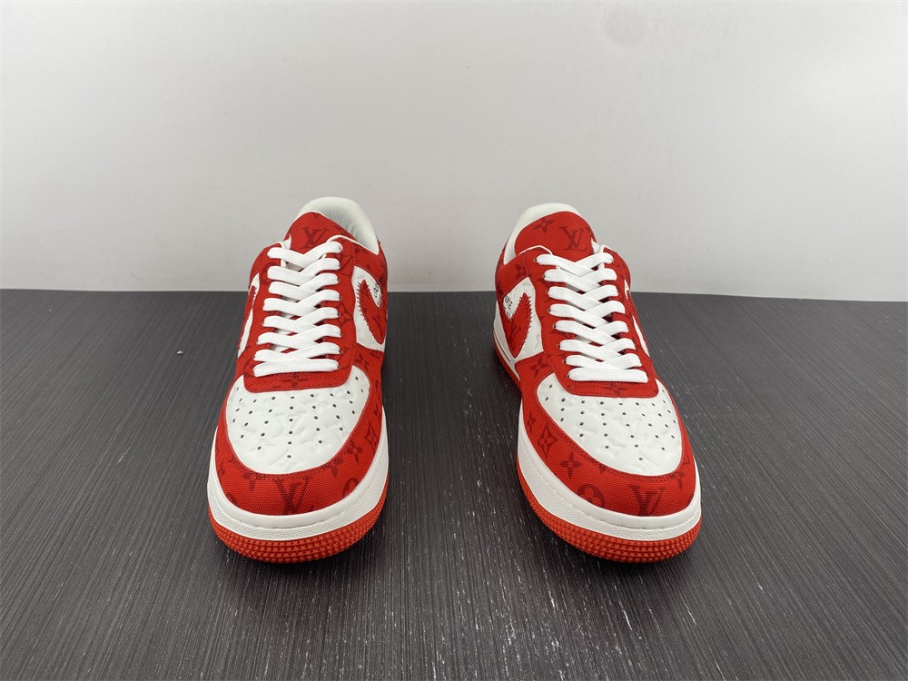 L0u1s Vu1tton Nike Air Force 1 Low red