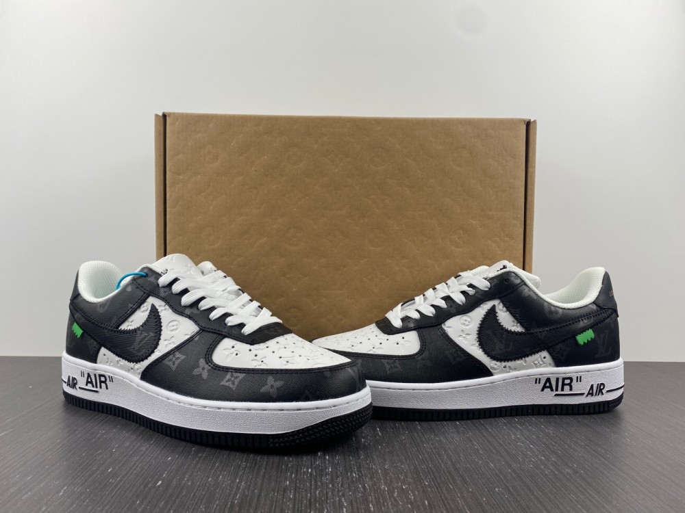 L0u1s Vu1tton Nike Air Force 1 Low Black
