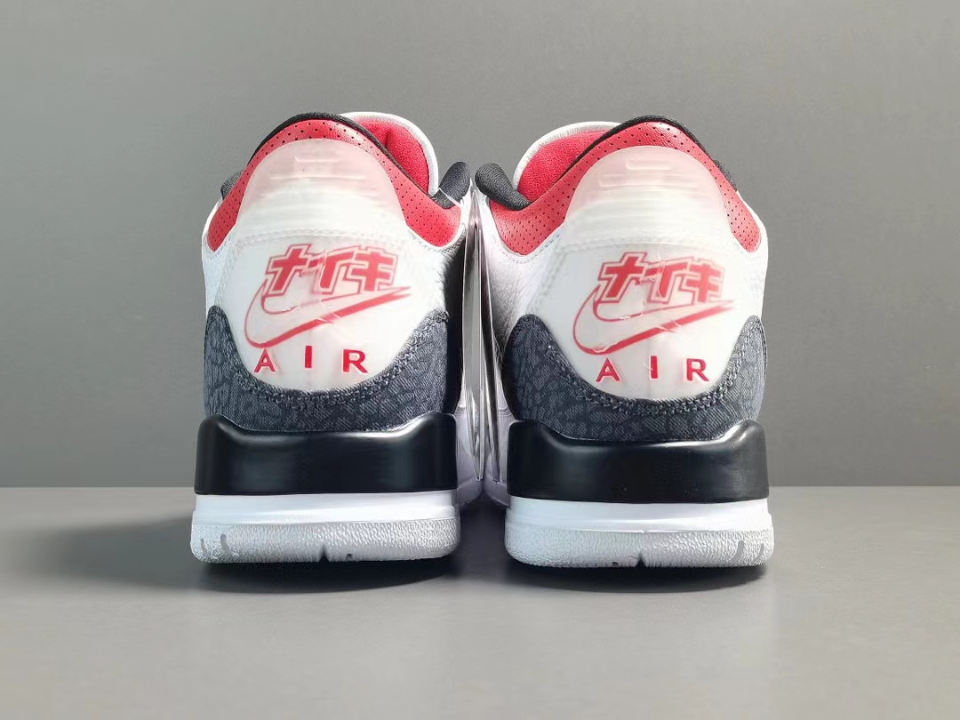 Jordan 3 Retro SE-T CO JP Fire Red Denim  CZ6433-100