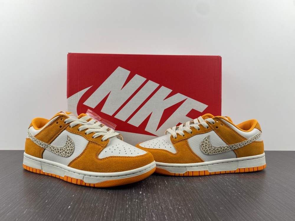 Nike Dunk Low AS Safari Swoosh Kumquat  DR0156-800