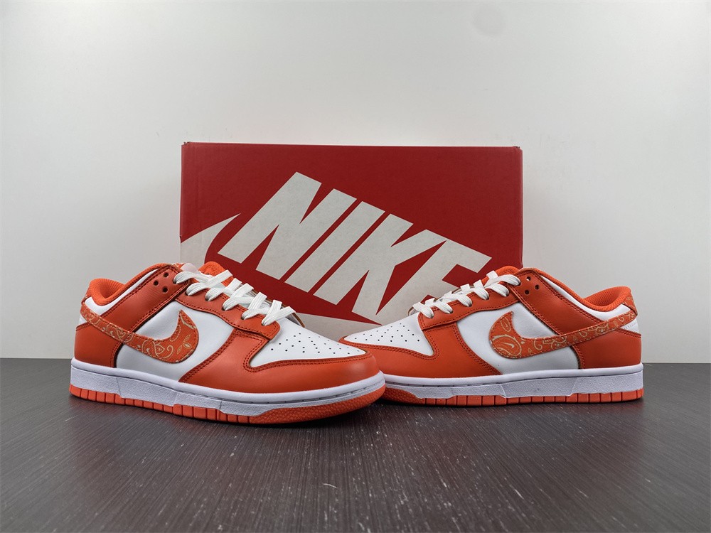 Nike Dunk Low Essential Paisley Pack Orange (W) DH4401-103