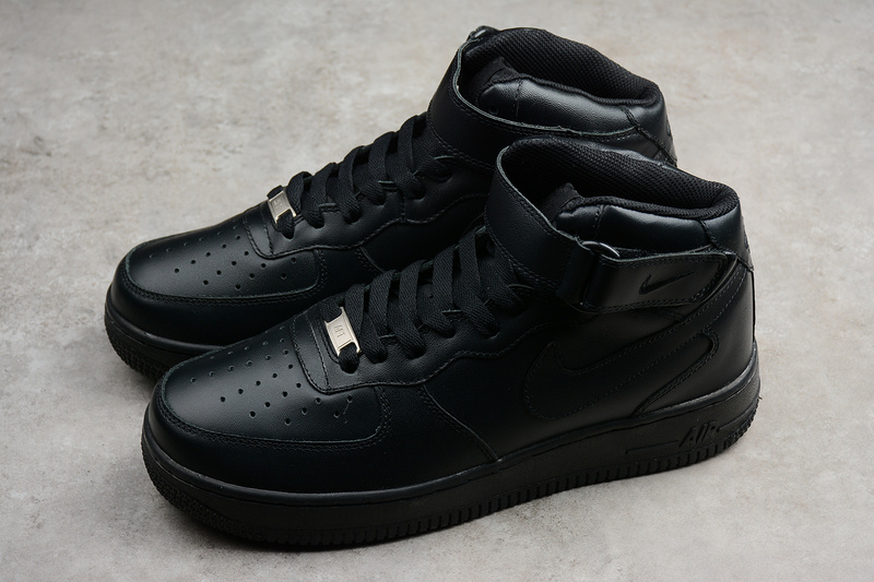 Nike Air Force 1 Mid ''07 Triple Black (2021)  315123-001