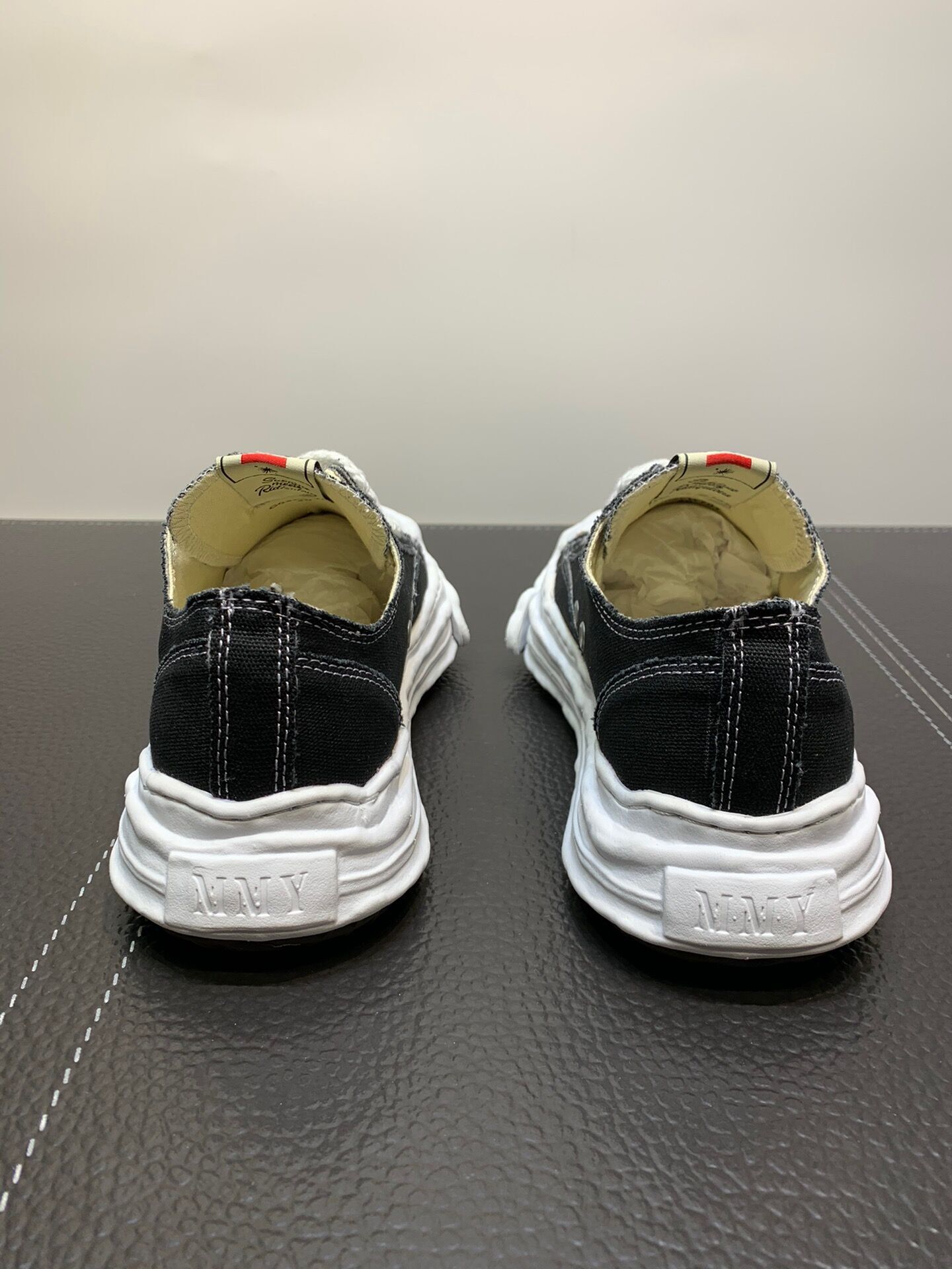Mihara Yasuhiro Hank OG Sole Canvas Low Black