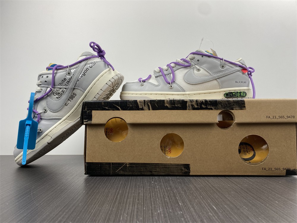 Nike Dunk Low Off-White Lot 47  DM1602-125