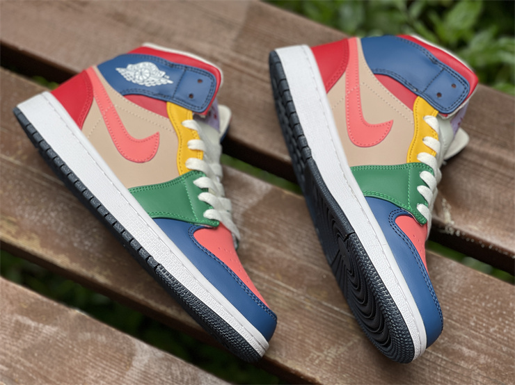 Jordan 1 Mid SE Multi Color (2022) (W)  DN3738-400