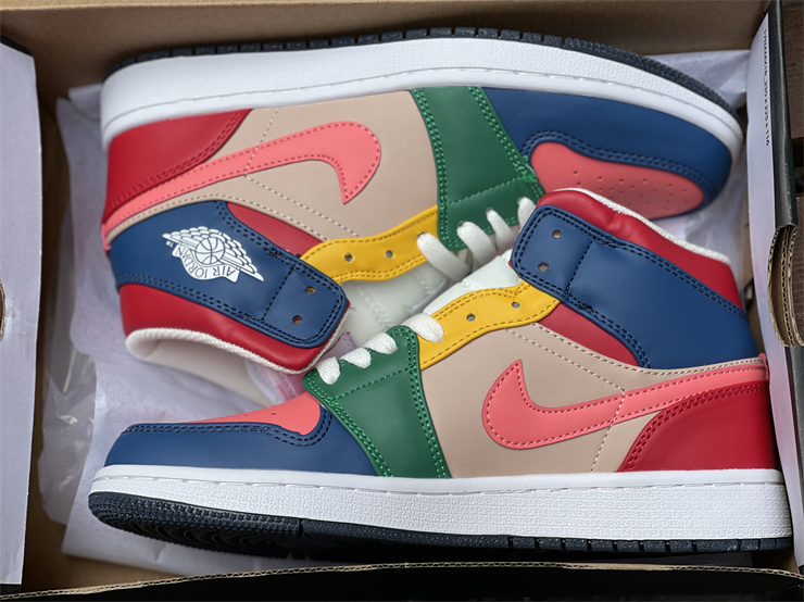 Jordan 1 Mid SE Multi Color (2022) (W)  DN3738-400