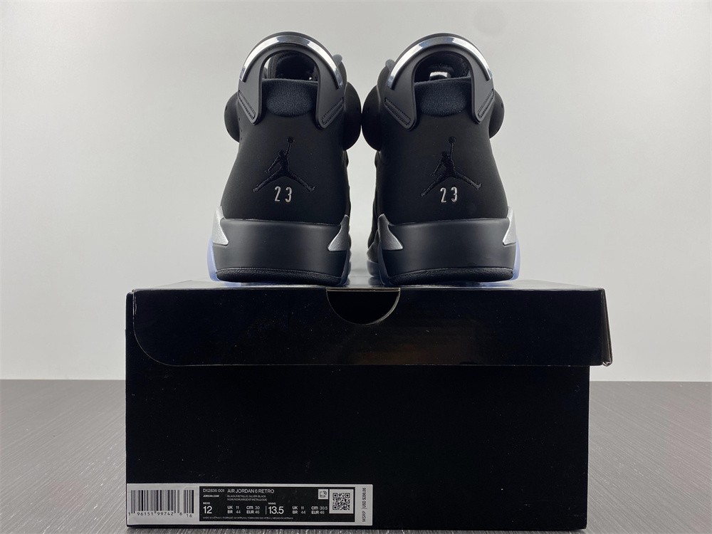 Jordan 6 Retro Metallic Silver  DX2836-001