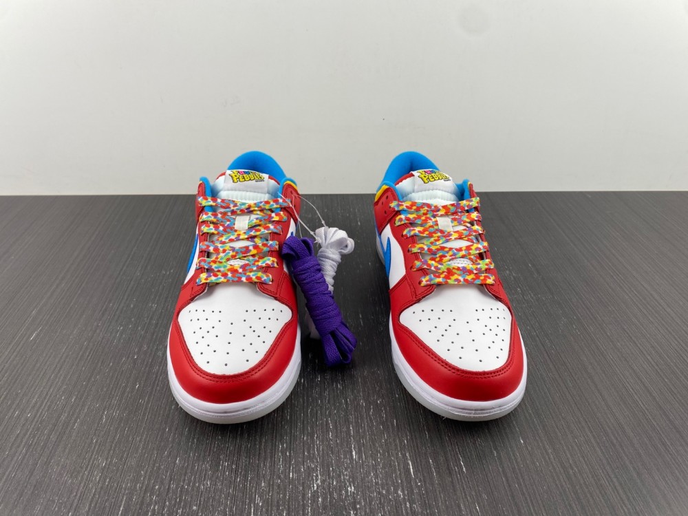 Nike Dunk Low QS LeBron James Fruity Pebbles  DH8009-600
