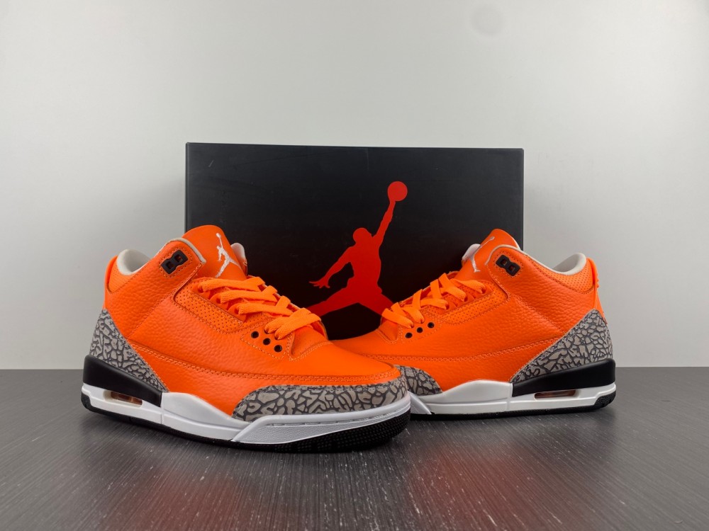 Air Jordan 3 Retro Orange CT8532-801