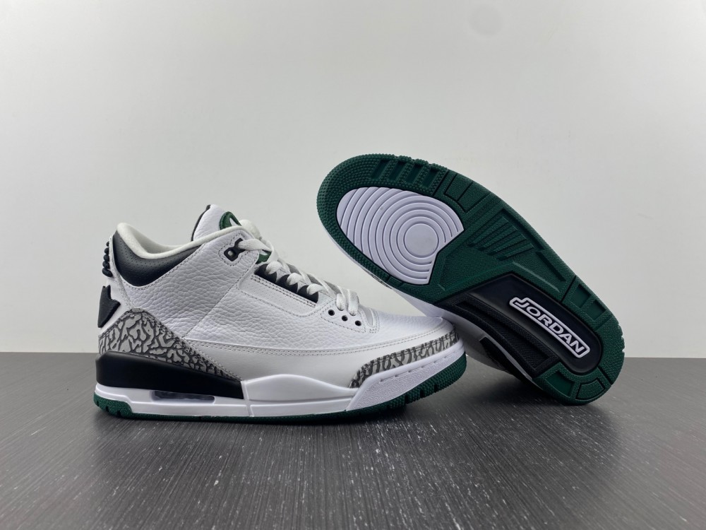Jordan 3 Retro Oregon Ducks Pit Crew White HO11-MNJDL-594282233