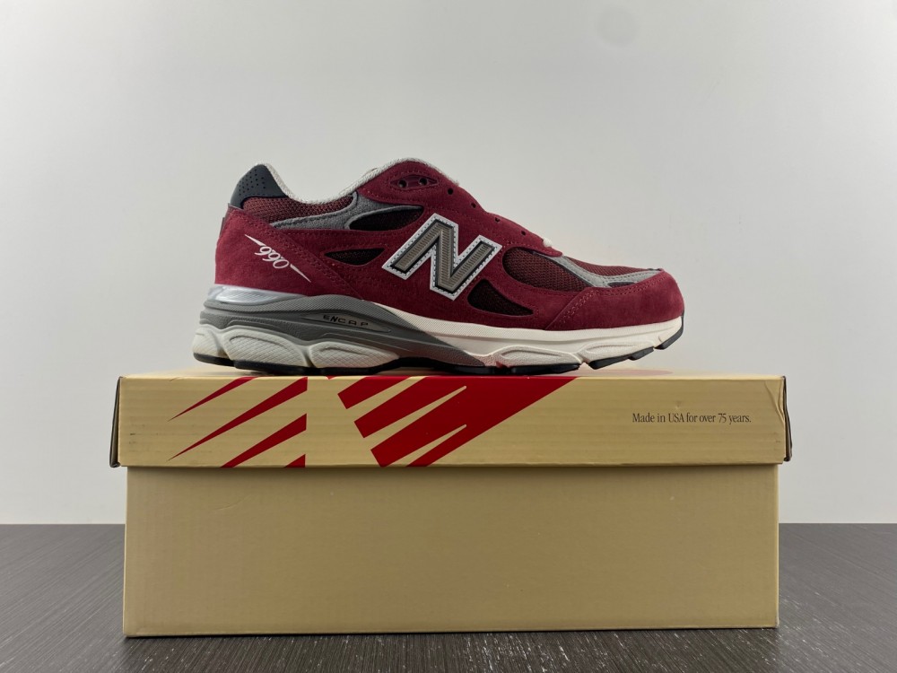 New Balance 990v3 MiUSA Teddy Santis Scarlet  M990TF3