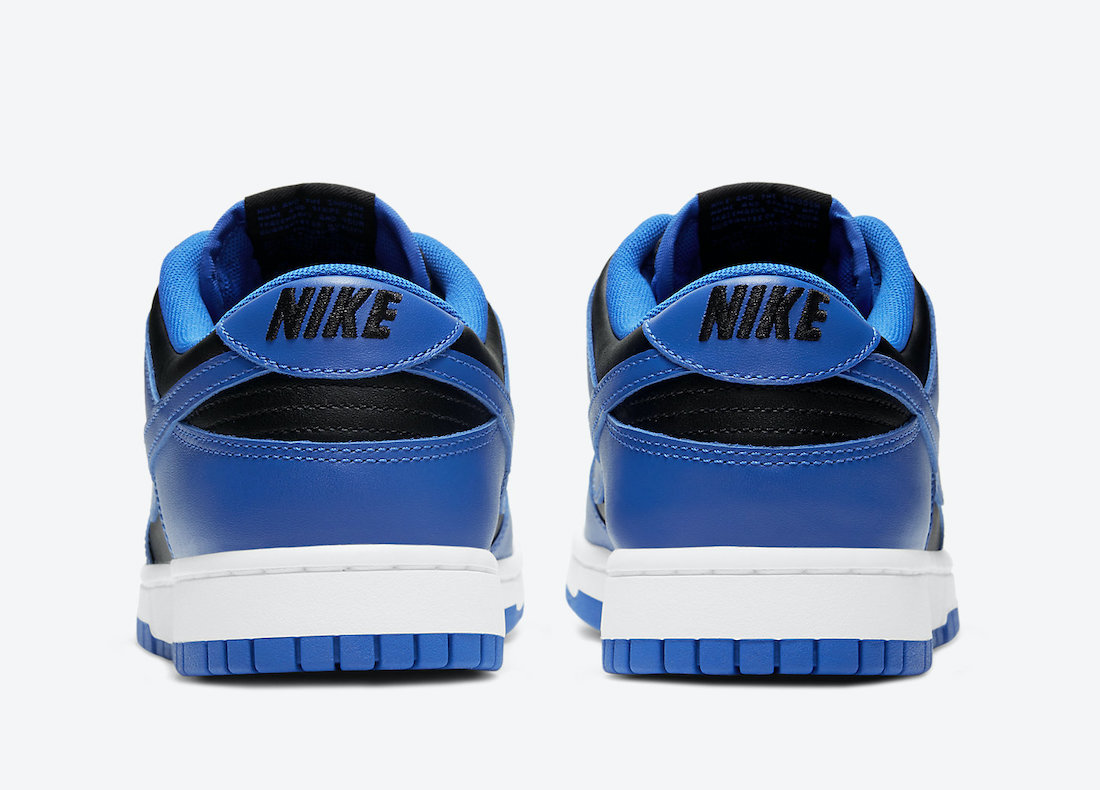 Nike Dunk Low Retro Black Hyper Cobalt (2021)  DD1391-001