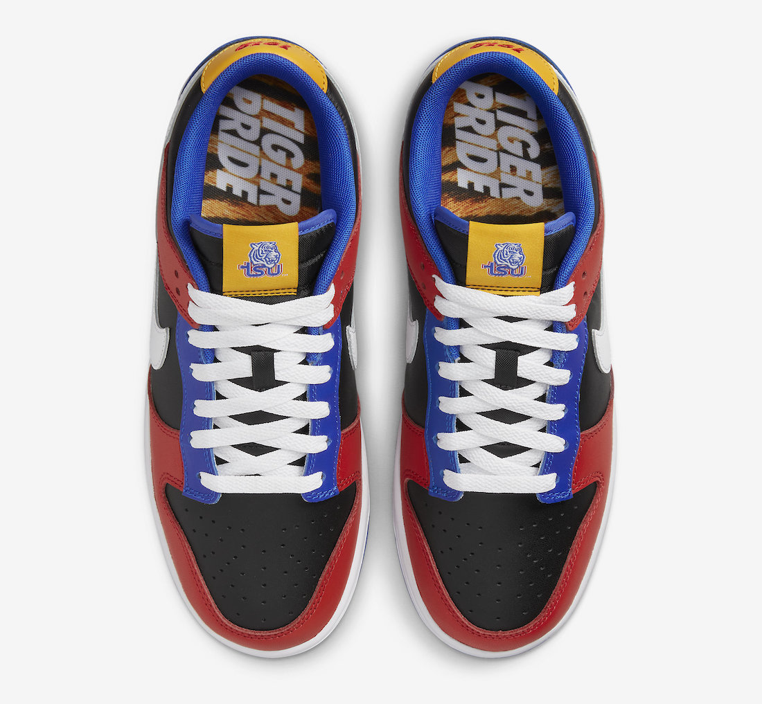 Nike Dunk Low Tennessee State University  DR6190-100