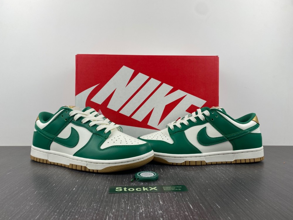 Nike Dunk Low Green and Gold FB7173-131