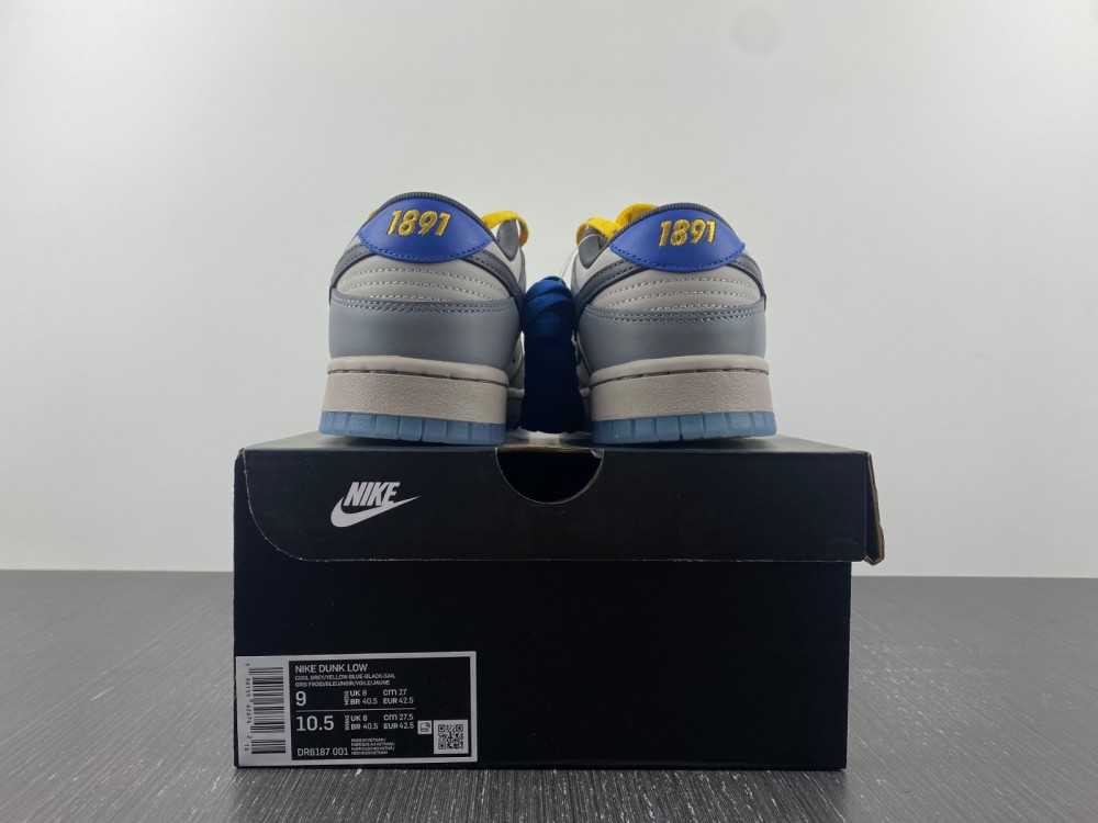 nike dunk low N0*H carolina a&t dr6187-001