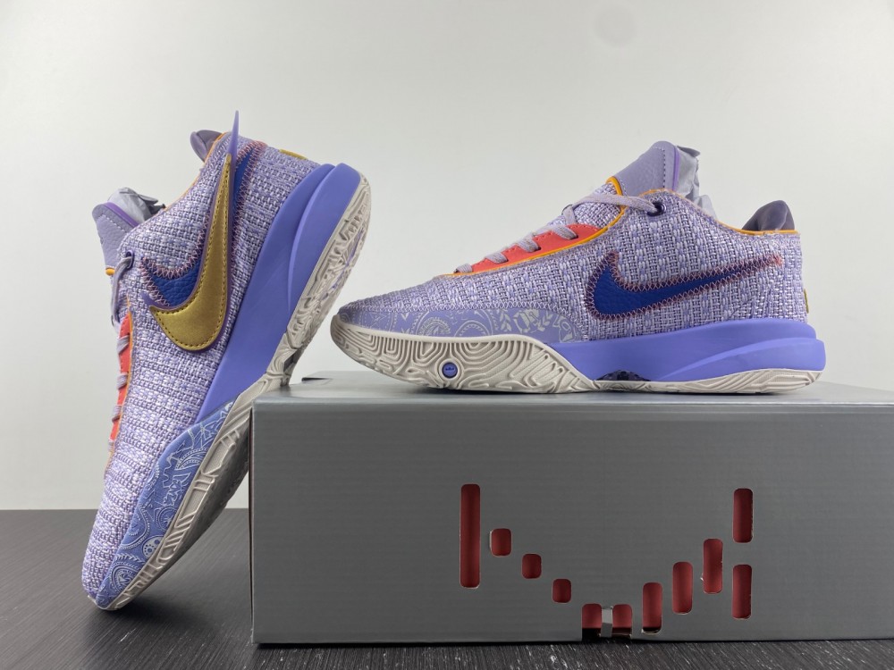 Nike LeBron 20 Violet Frost  DJ5423-500